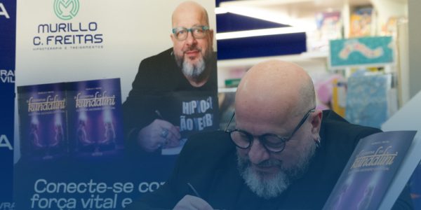 Murillo C. Freitas em um momento de introspecção, representando a busca pela lucidez e o rompimento com as ilusões da vida.